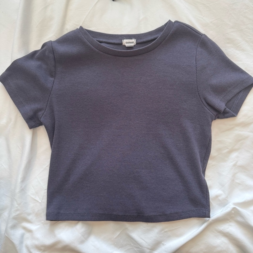 Purple‎ baby tee from garage